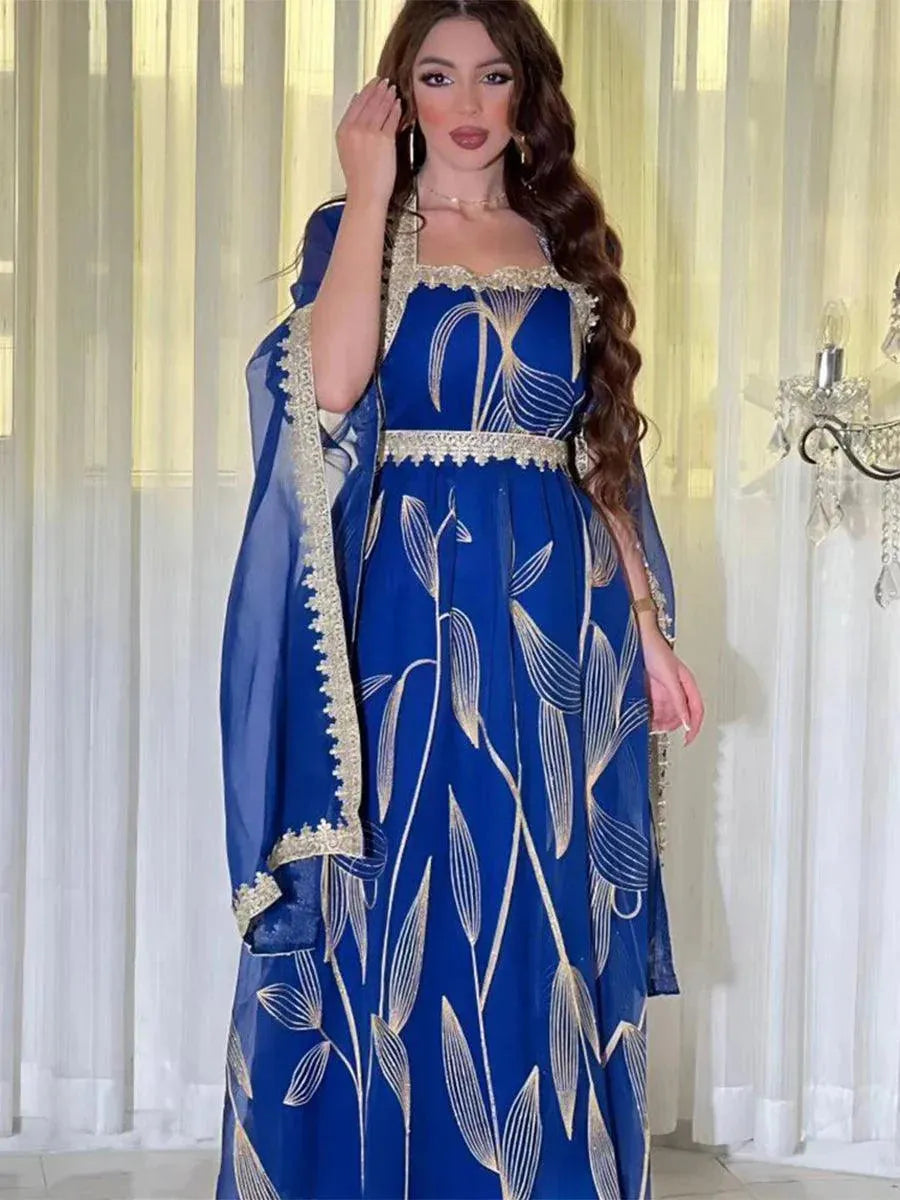 Caftan Robe Femme Aid Abayas De Dubaï Pour Femmes, Mode