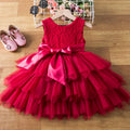2-6 Yrs Lace Christmas Dresses for Baby Girls Cute Kids Princess Party Ball Gown Children Birthday Wedding Evening Prom Dress Sarah Houston