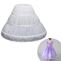 3 Hoops Cancan Children Flower Girl Petticoat Crinoline Underskirt Wedding Accessories For Flower Girl Dress Sarah Houston