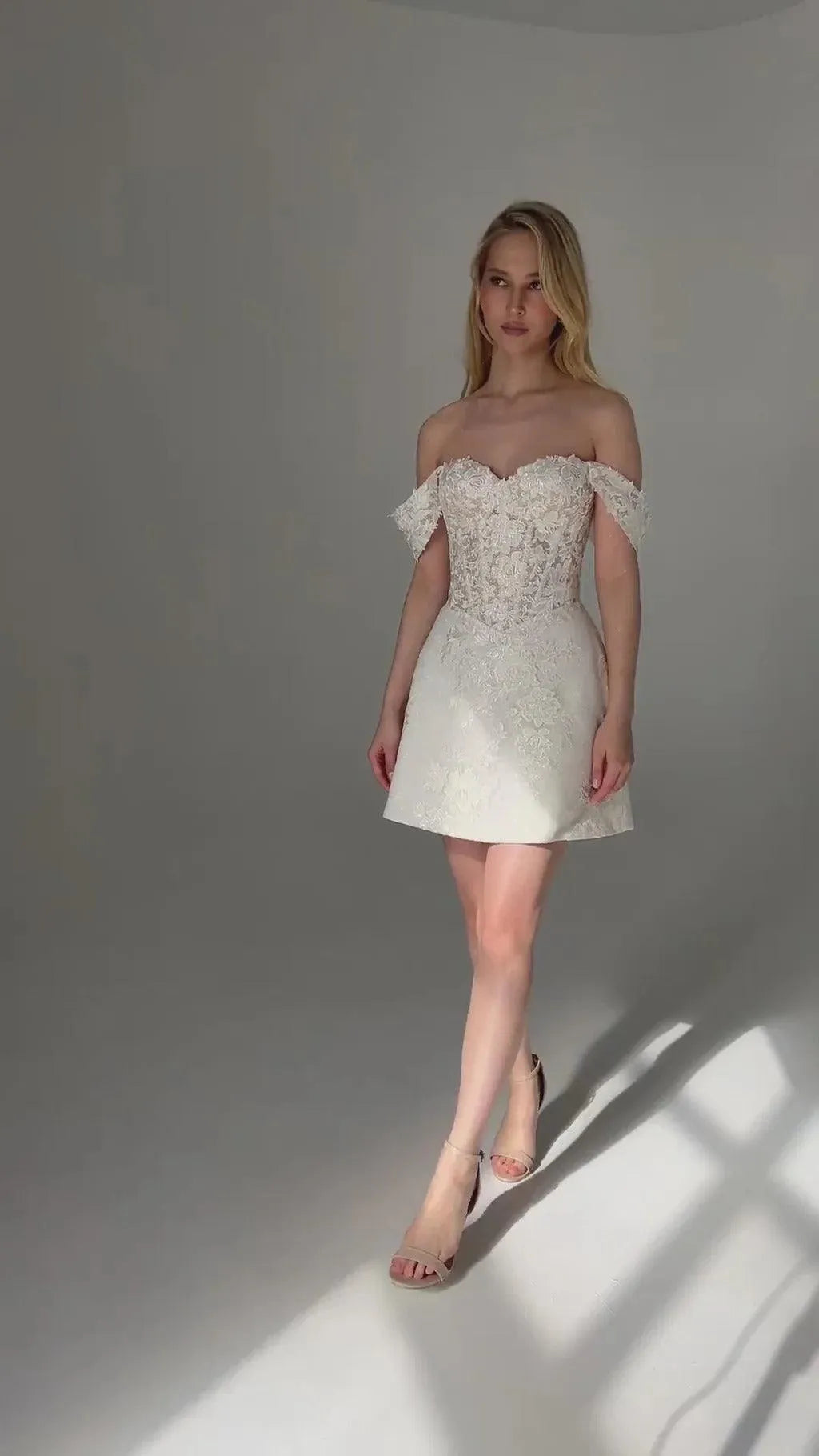 Short Lace Wedding Dress Modern Mermaid Bow Court Train Dress Satin Vestido De Novia Princess Gown Satin