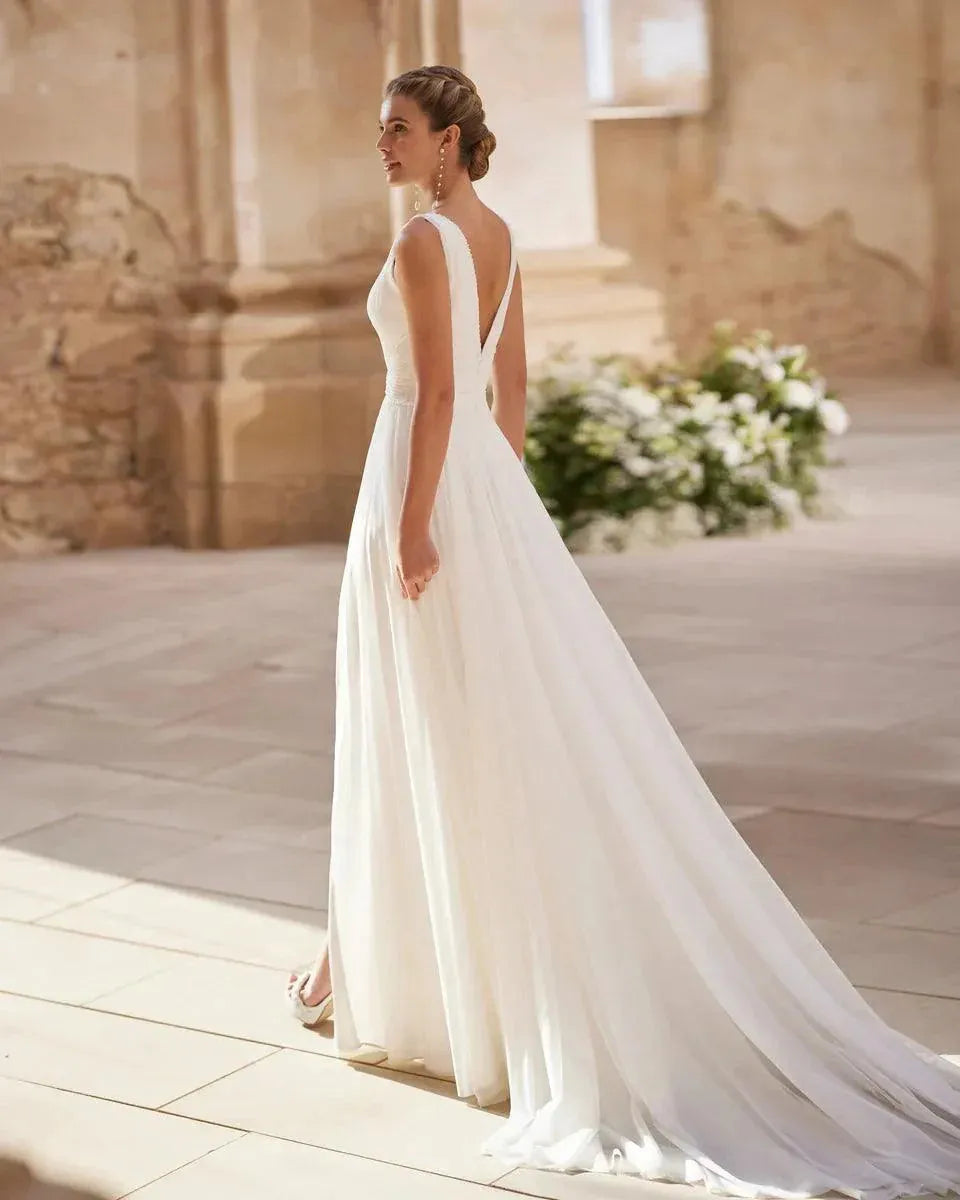 White Wedding Dress Modern Princess Bridal Mermaid Satin Vestido De Novia Gown Bow Satin Court Train Satin