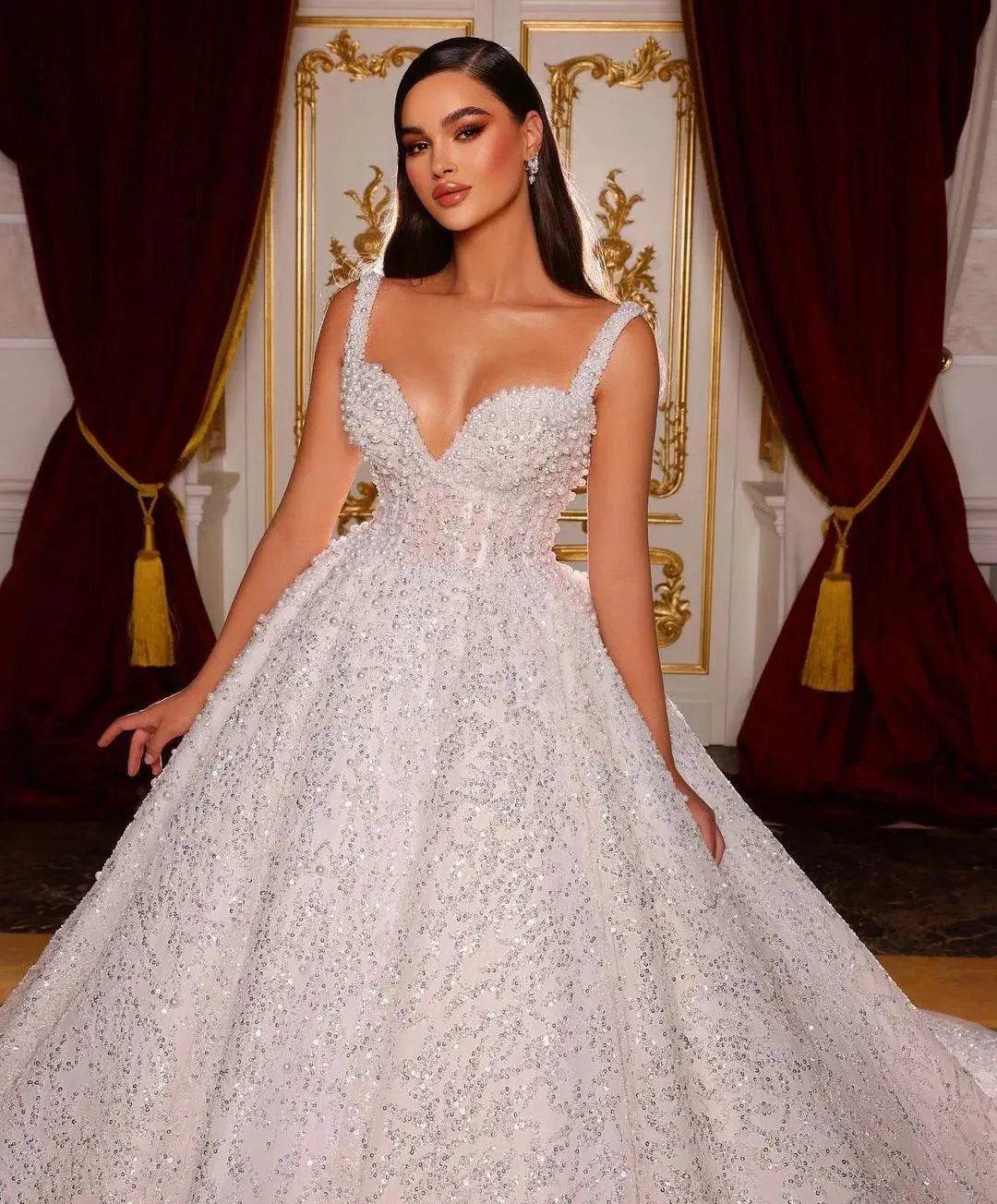 Beautiful New Wedding Dresses A-Line Sexy Backless Mermaid Off Shoulder Sleeveless Sweetheart Bride Gowns For Women Custom Made Mermaid