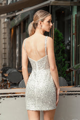 Abito da sposa corto con cinghie e un satinato con cerniera moderna Vestitido de novi Mermaid Princess Court Train Maniche bianche da sposa abiti da sposa