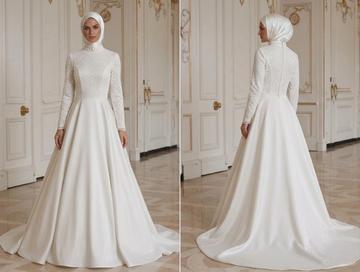 Affordable Muslim Wedding Dress Budget Bridal