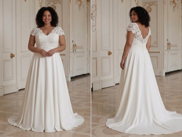 Affordable Plus Size Wedding Dress Budget Bridal