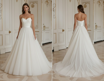 Robe de Mariée Princesse Abordable Élégante Budget Mariage