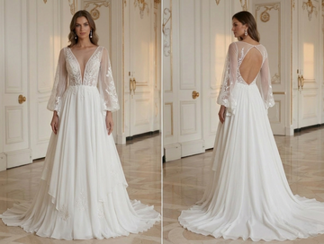 Beach Wedding Dress For Elegant Beach Wedding