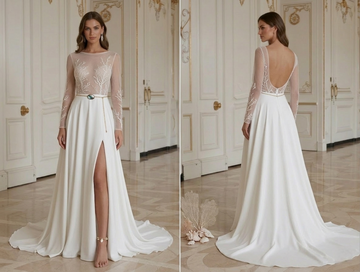 Beach Wedding Dress For Modern Beach Bride