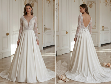 Beach Wedding Dress For Winter Destination Wedding