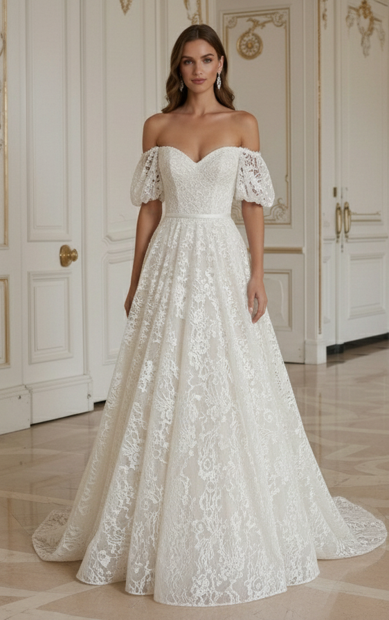 Boho Hochzeitskleid, zeitloses Boho-Brautkleid