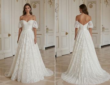Boho Hochzeitskleid, zeitloses Boho-Brautkleid