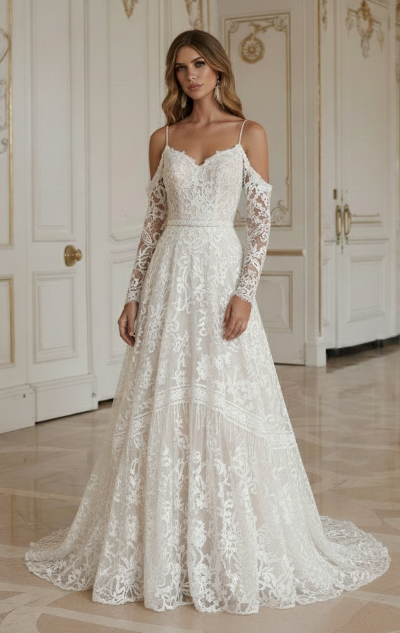 Boho Hochzeitskleid unter 500 Boho Brautkleid