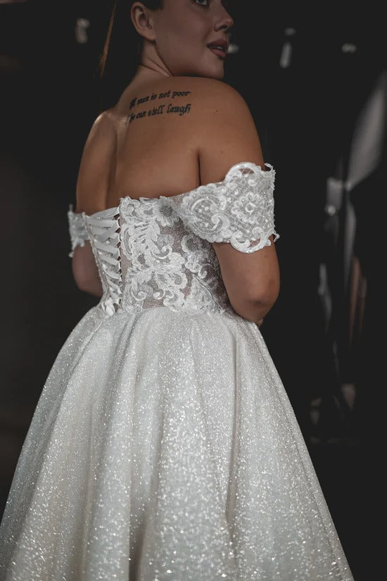 Abito da sposa lunghezza del tè abito moderno satinato vestido de novi sirena principessa bow court treno