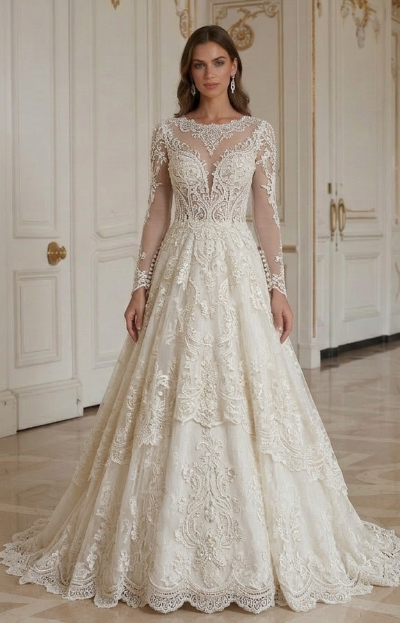 Rochie de mireasă vintage inspirată de designeri lux bridal