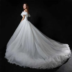 Halloween Women New Movie Blue Cinderella Sweetheart Luxury Wedding Dress Adult Ball Gown Wedding Dresses Robe De Mariee