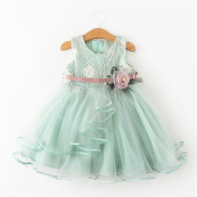 Baby Girls Dress Casual Costume Kids Dresses For Girls Flower Baby Dress Girl Party Little Princess Tutu Summer Dress Vestidos