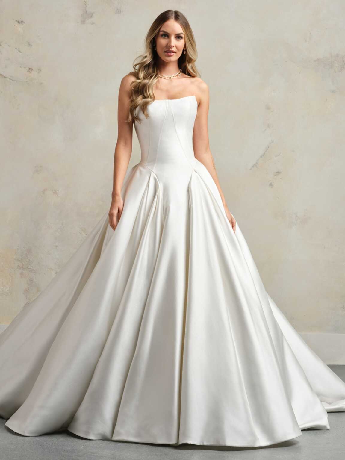 Splendido abito da sposa Abito da bro Court Dress Mermaid Modern Satin Vestitido de novi Abito da principessa satinata