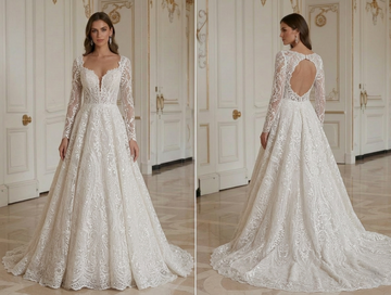 Lace Wedding Dress For Black Tie Wedding