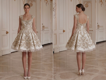 Mini Bridal Dress For Luxury Party Bridal Style