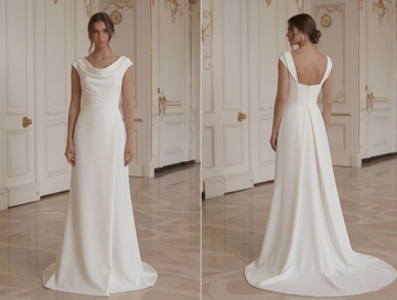 Modern Minimalist Wedding Dress Sale Bridal Style