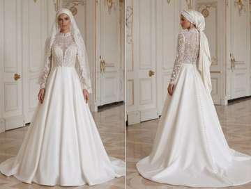 Muslim Wedding Dress For Modern Muslim Bride