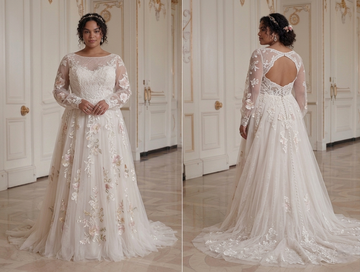 Plus Size Wedding Dress Romantic Bridal Style
