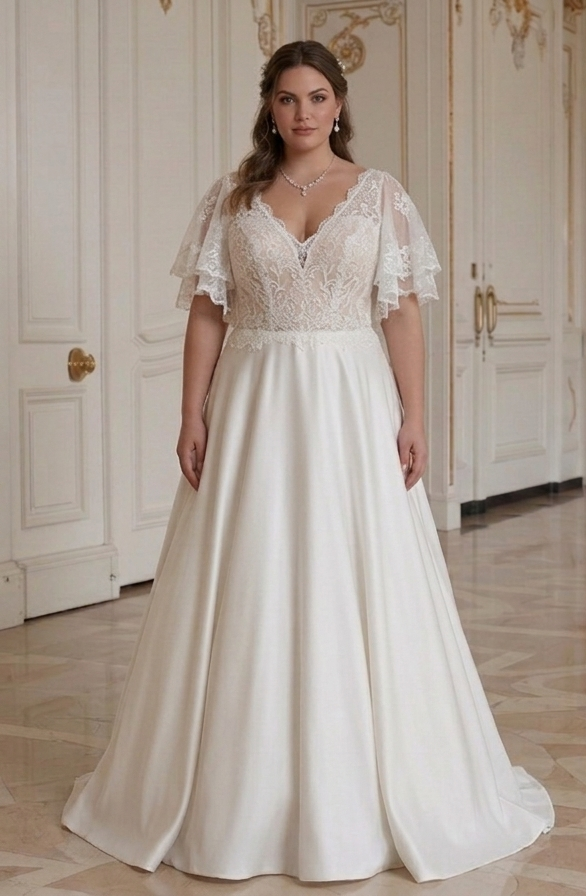 Bruidsjurk in grote maten onder 500 Bridal