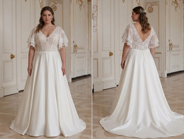 Plus Size Wedding Dress Under 500 Bridal