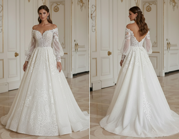 Princess Wedding Dress With Romantic Back Detail