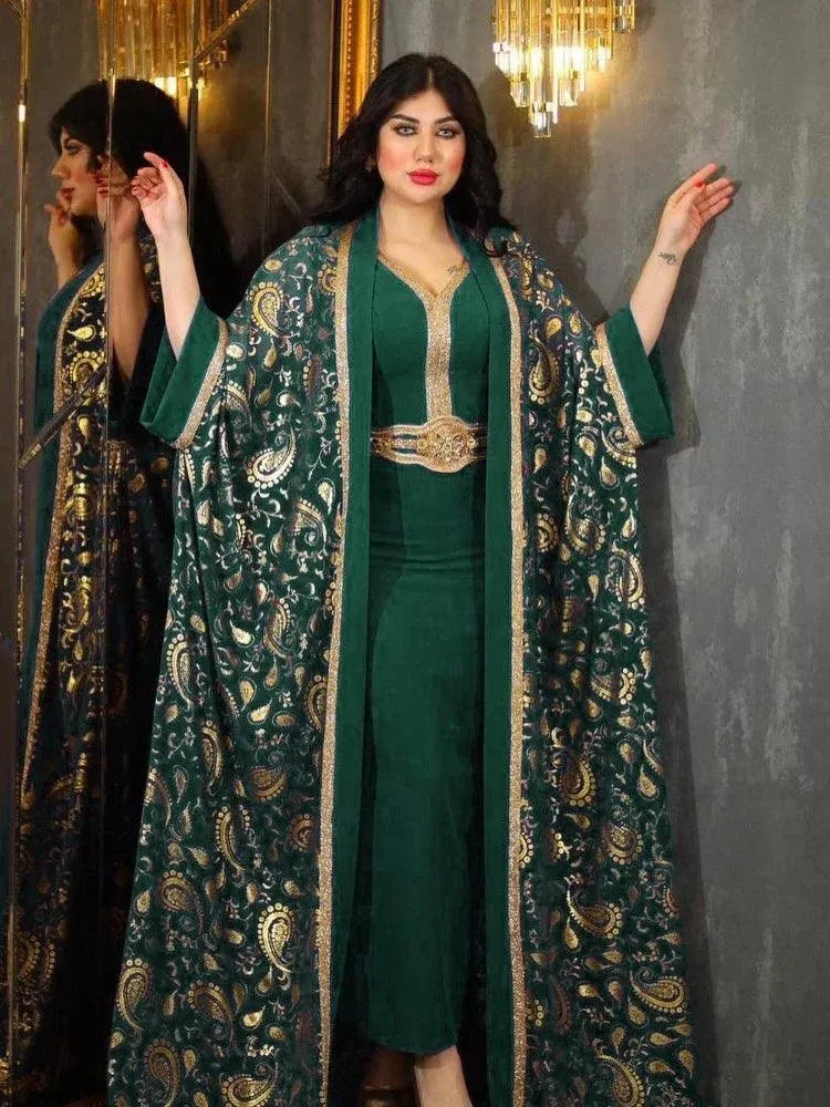 Robe Abaya Une Pièce Pour Fille - Tenue Musulmane Longue Manches, Pour Ramadan, Aïd Ou Prière - 5