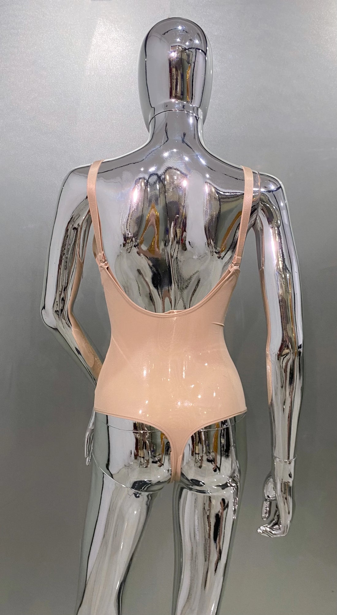 2 Color Woman Bodycon Body shaping  Jumpbady Shapewear Evening Dress Under Wear Club Party Outfit Stage Performance Costume