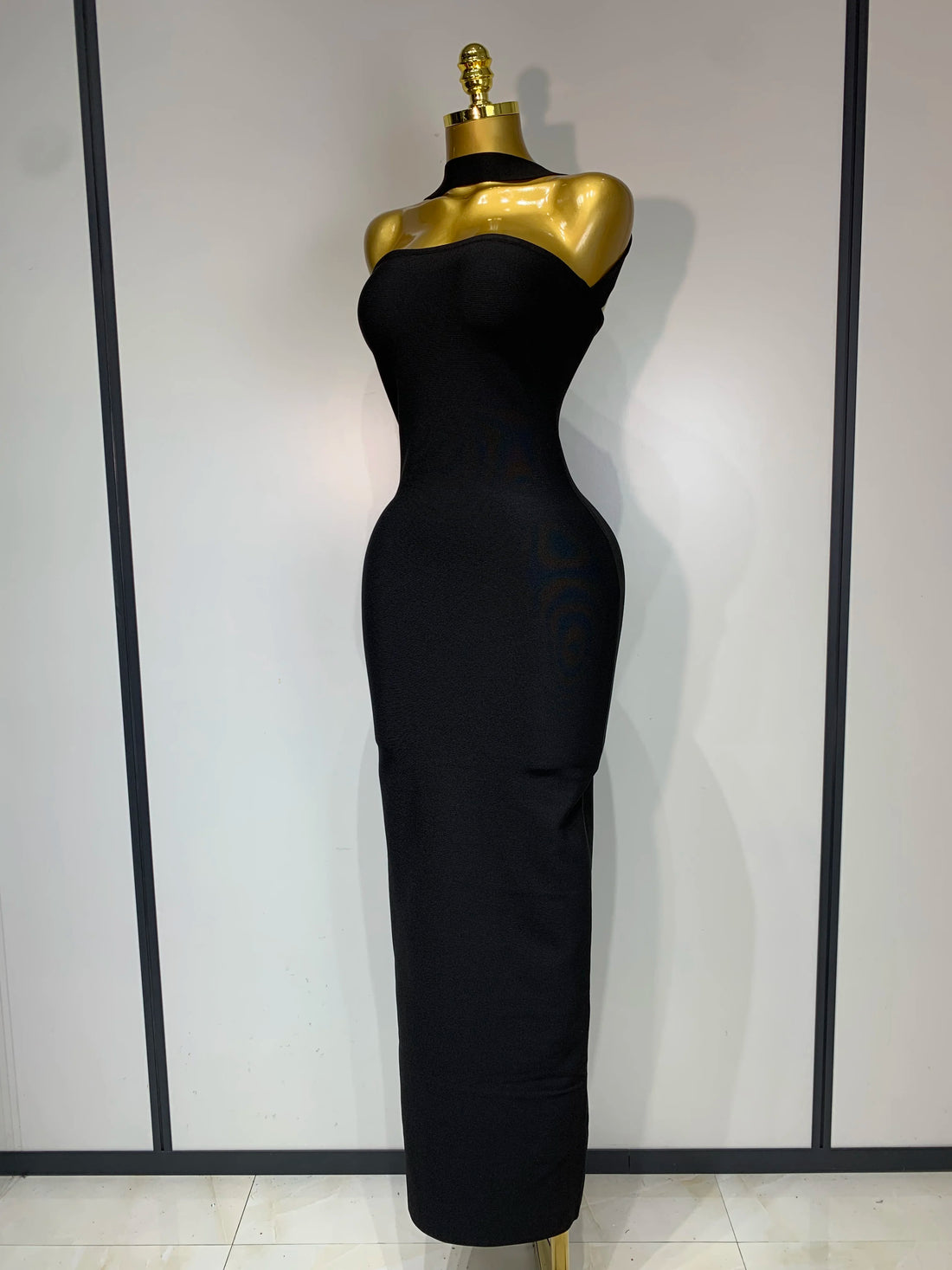 Women Sexy Backless Bodycon Bandage Dress Sleeveless Maxi Long Elegant Dresses 2025 Luxury Birthday Dress Club Party Outfit