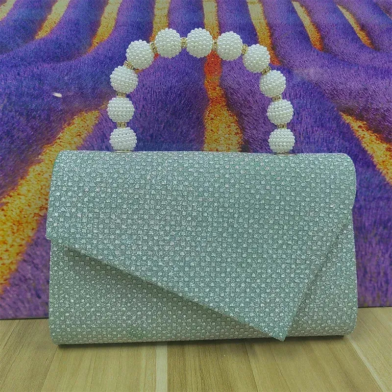 Light Green Women's evening bag light luxury chain single shoulder bag hand-held toiletries wedding party dress bag 1373lightgreen