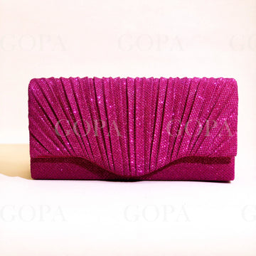 Bolso de mano para cena de noche para mujer, bolso elegante brillante, bolso de hombro, bolso con purpurina, bolso para fiesta, cóctel y boda 