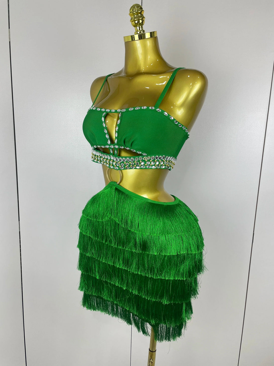 Women Sexy Green Sling Backless Dress Bodycon Bandage Dress Celebrity Elegant Evening Club Luxury Birthday Party Dresses