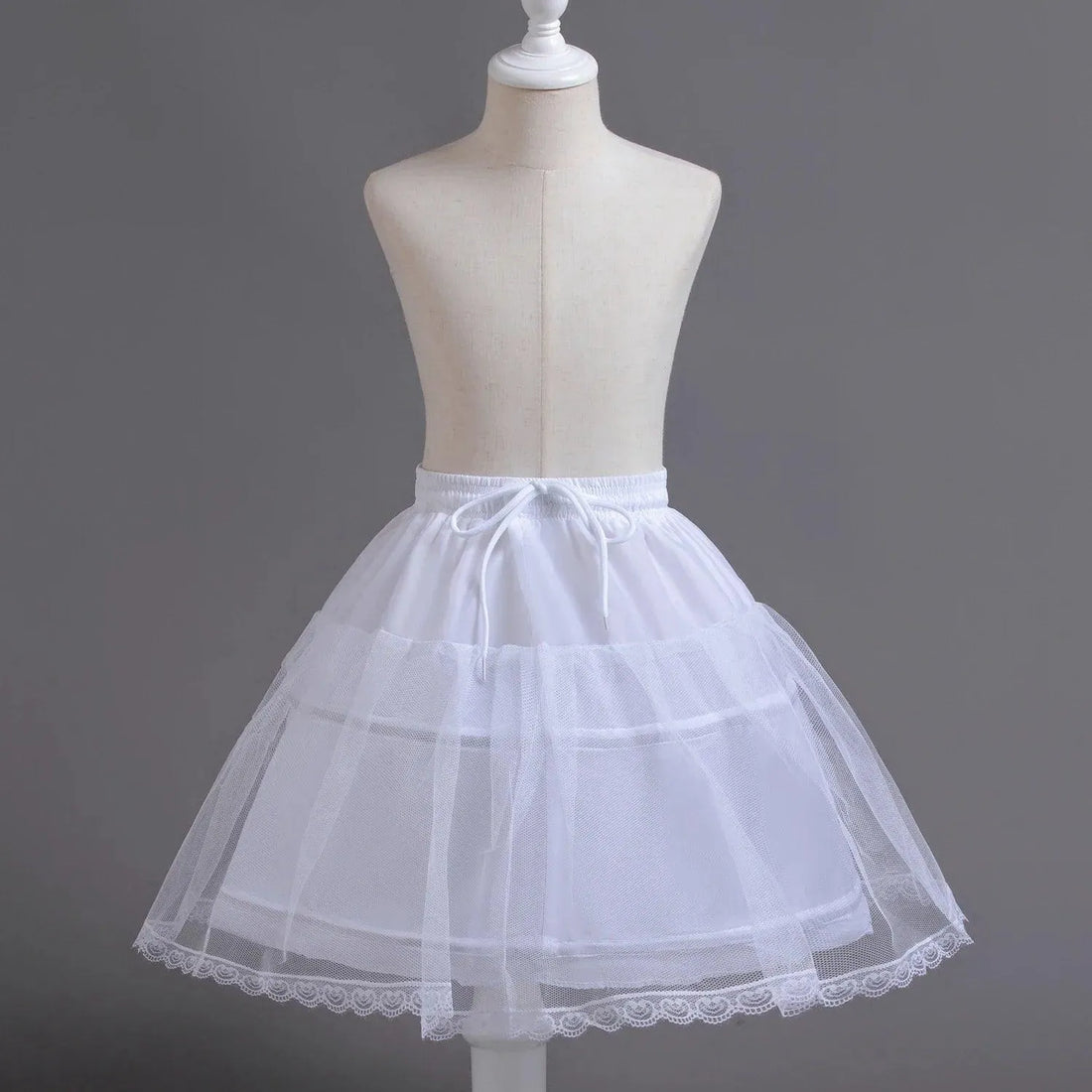 White Tulle Skirt Baby Girls Tutu Skirts Petticoats Kids Underskirt Skirt Children Wedding Accessories Girl Petticoat Crinoline P0028