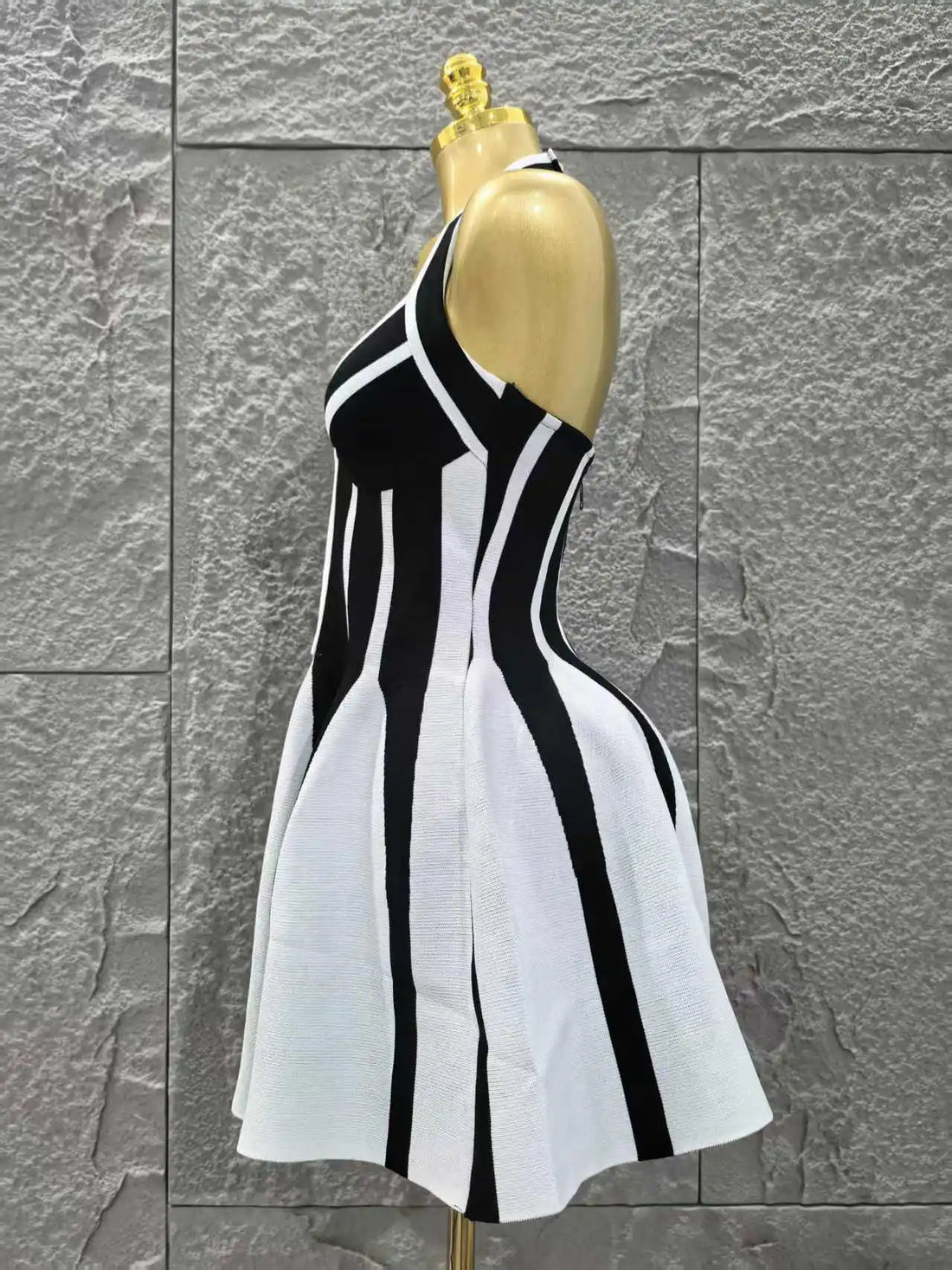 Women Sexy Halter Backless Bandage A-Line Mini Dress Everyday Wear Celebrate Vacation Evening Party Dress