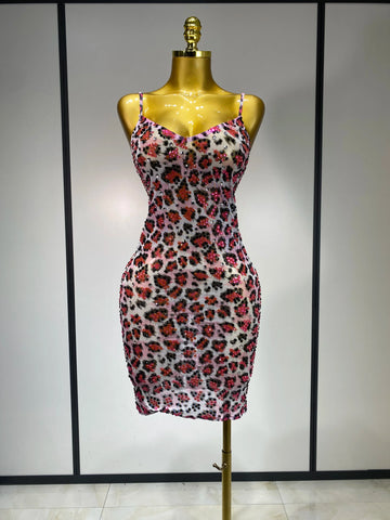 Sparkly Gold Rhinestone Transparent Sleeveless Mini Dress Evening Birthday Celebrate Party Nightclub Dance Performance Outfit