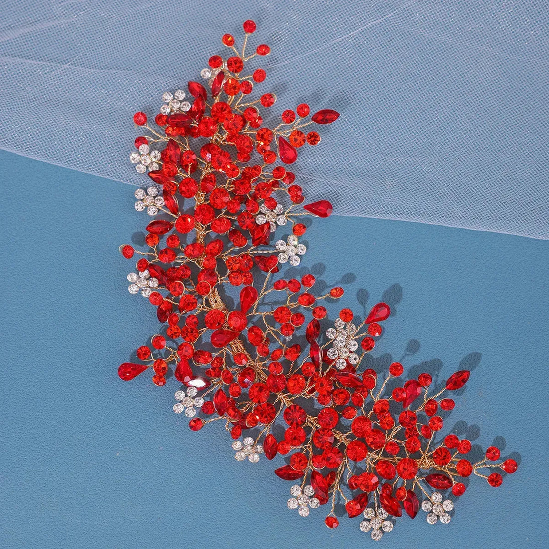 Crystal Rhinestone Handmade Beauty Hair Accessories Head Jewelry Gift Wedding Headbands For Bride