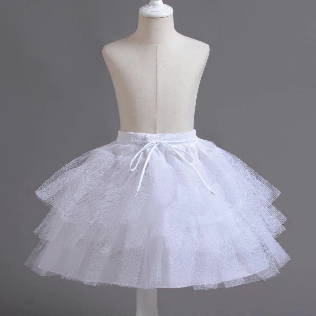 White Tulle Skirt Baby Girls Tutu Skirts Petticoats Kids Underskirt Skirt Children Wedding Accessories Girl Petticoat Crinoline P0028