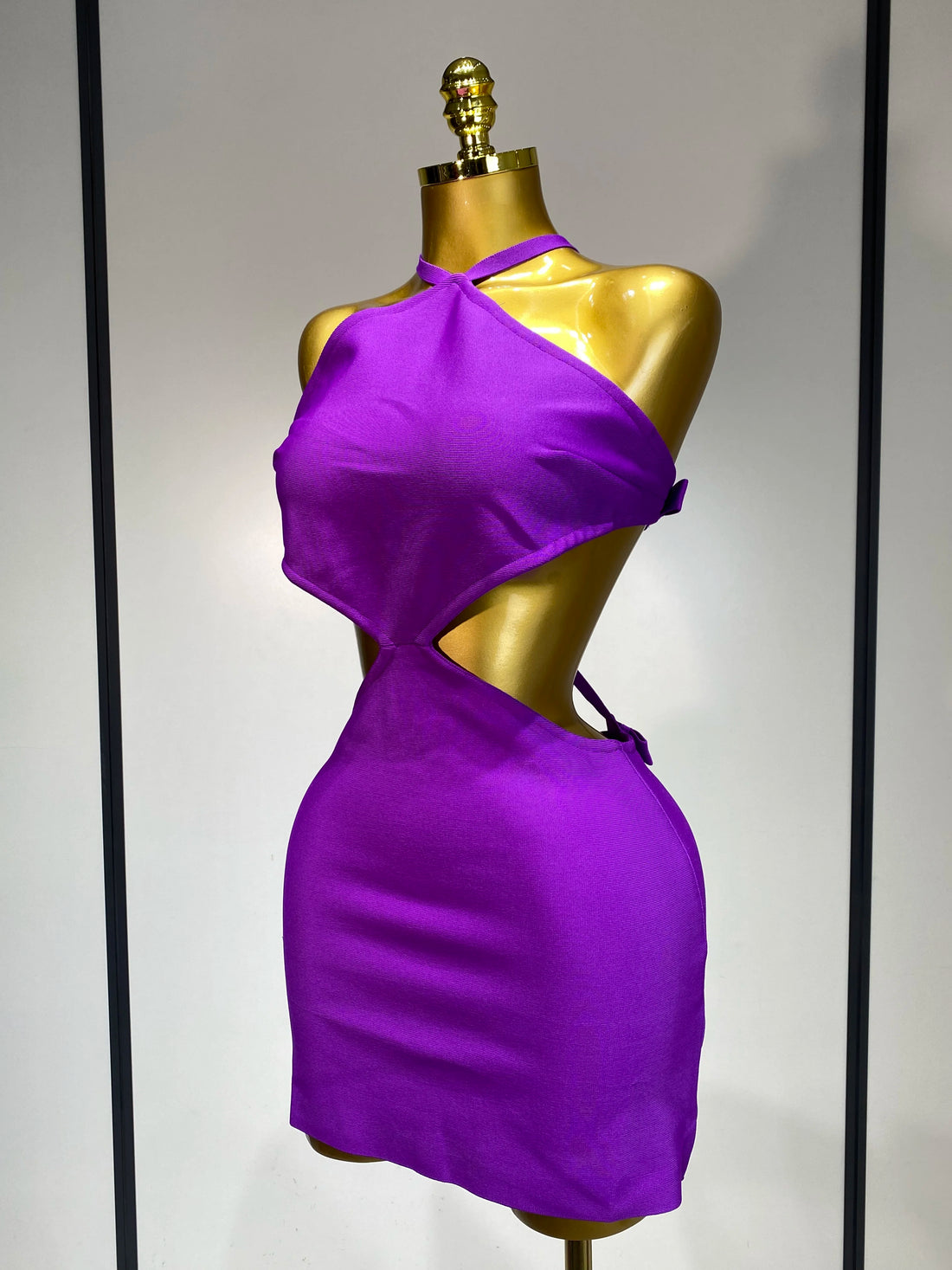 Women Sexy Backless Cut Out Bow Tie Mini Bodycon Bandage Dress 2025 Celebirty Elegant Evening Party Luxury Birthday Dresses
