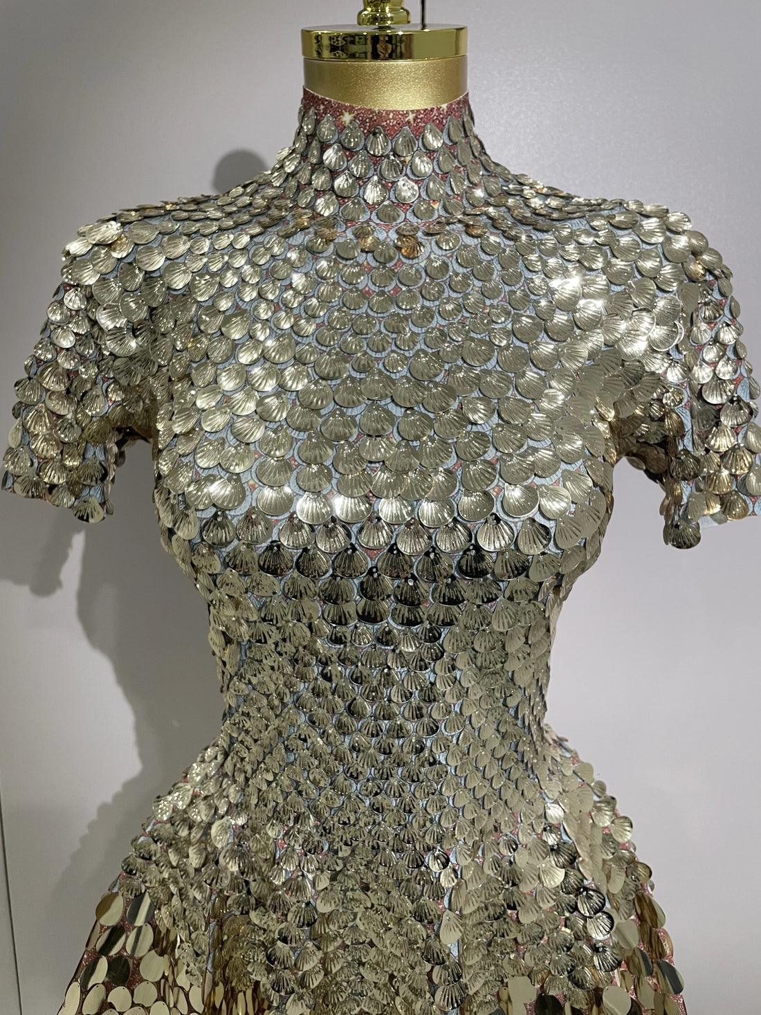 Luxury Shiny Shell Sequins Bodysuit Dress Women Sexy Nightclub Dance Performance Clothing Birthday party Dresses