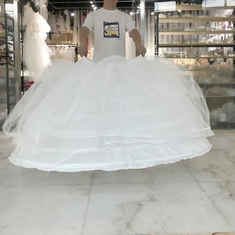 Bride wedding wedding petticoat clouds poncho performance 2 yarn circle adjustable seven bone skirt support female