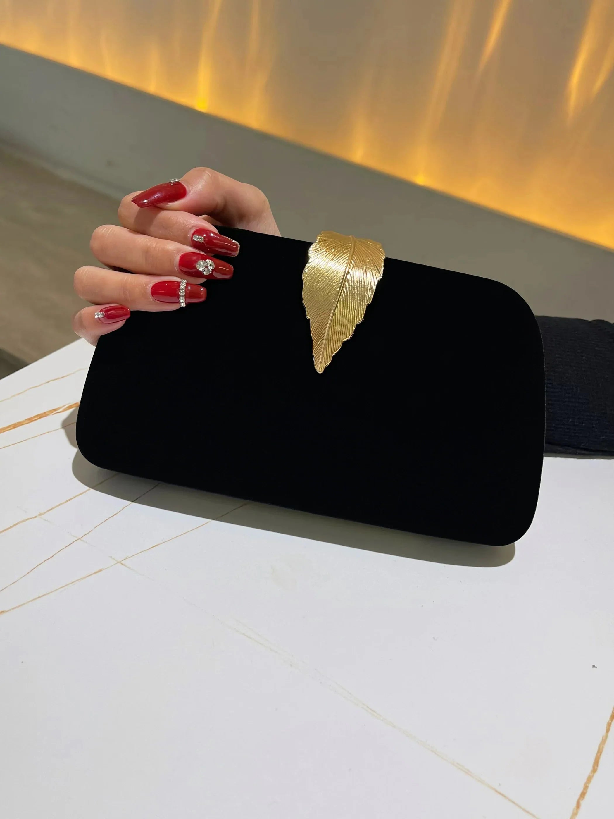 Abend-Clutch für Damen, modische Handtasche für formelle Abendessen, Brautjungfern-Hochzeits-Clutch, luxuriöse Schultertasche mit Kette, Cocktailparty-Geldbörse 