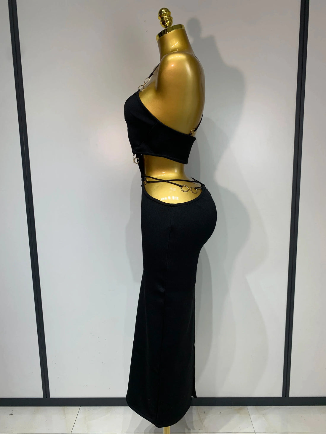 Women Sleeveless Sexy Spaghetti Strap Hollow Out Bodycon Long Bandage Dress  Celebate Elegant Luxury Birthday Club Dresses