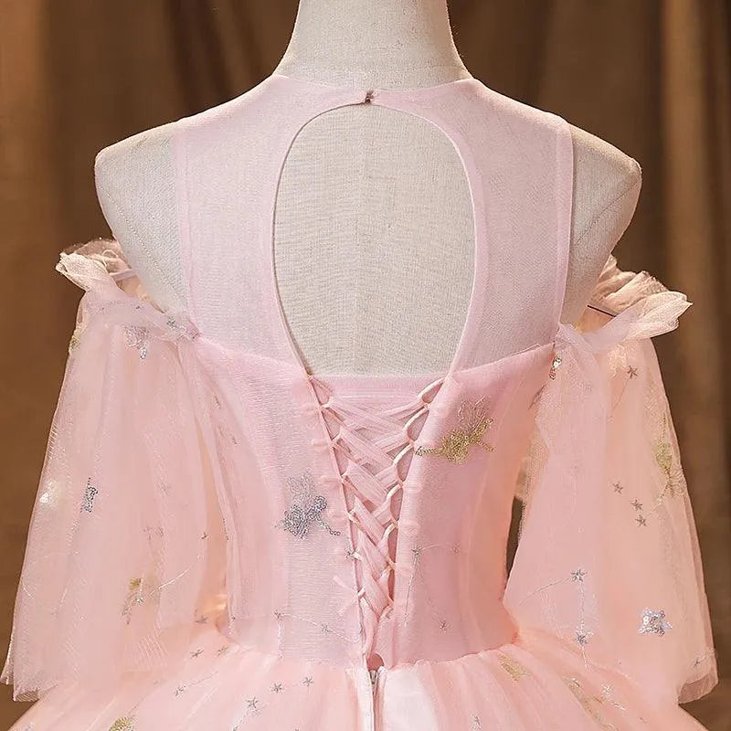 Quince Dress | New Sweet Pink Quinceanera DressesFree Petticoat Beautiful Flower Princess Ball GownColors Size Party Dress Customized