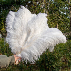 Fluffy Pink Ostrich Feathers 50cm Long for Wedding Party Home Tablecenter Decor Needlework Accessories Crafts Plume  Wholesale