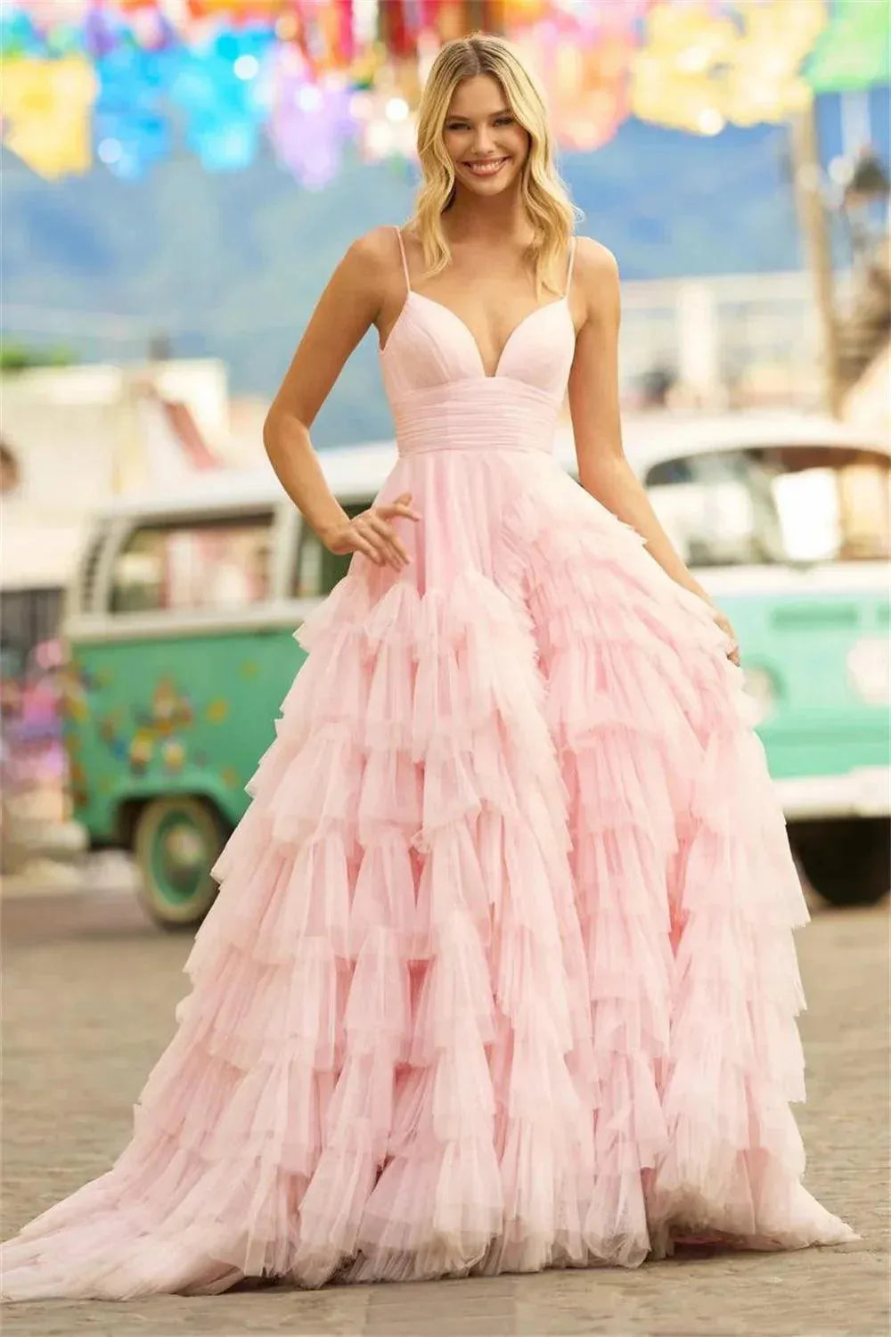 Empire Waist Pink V Neck Prom Dress Sherri Hill 55639 All The Rage Virginia Beach Empire Waist Pink V Neck Prom Dress Sherri Hill 55639 All The Rage Virginia Beach