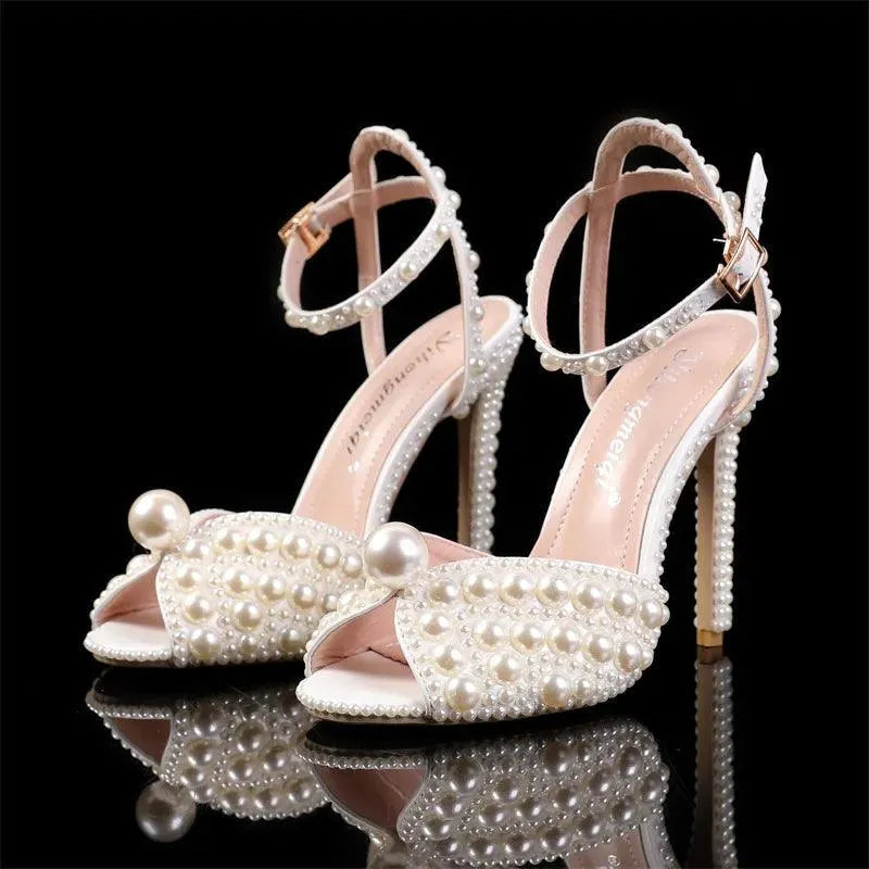 Bridal Shoes Sandalias Para Boda Playa Sandalias Maogu Para Mujer