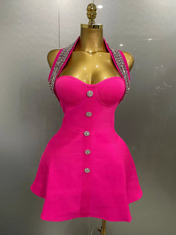 Women Black Sexy Off the Shoulder Shinning Crystal Bodycon Bandage Long Dress Gloves Elegance Celebrate Evening Party Dress